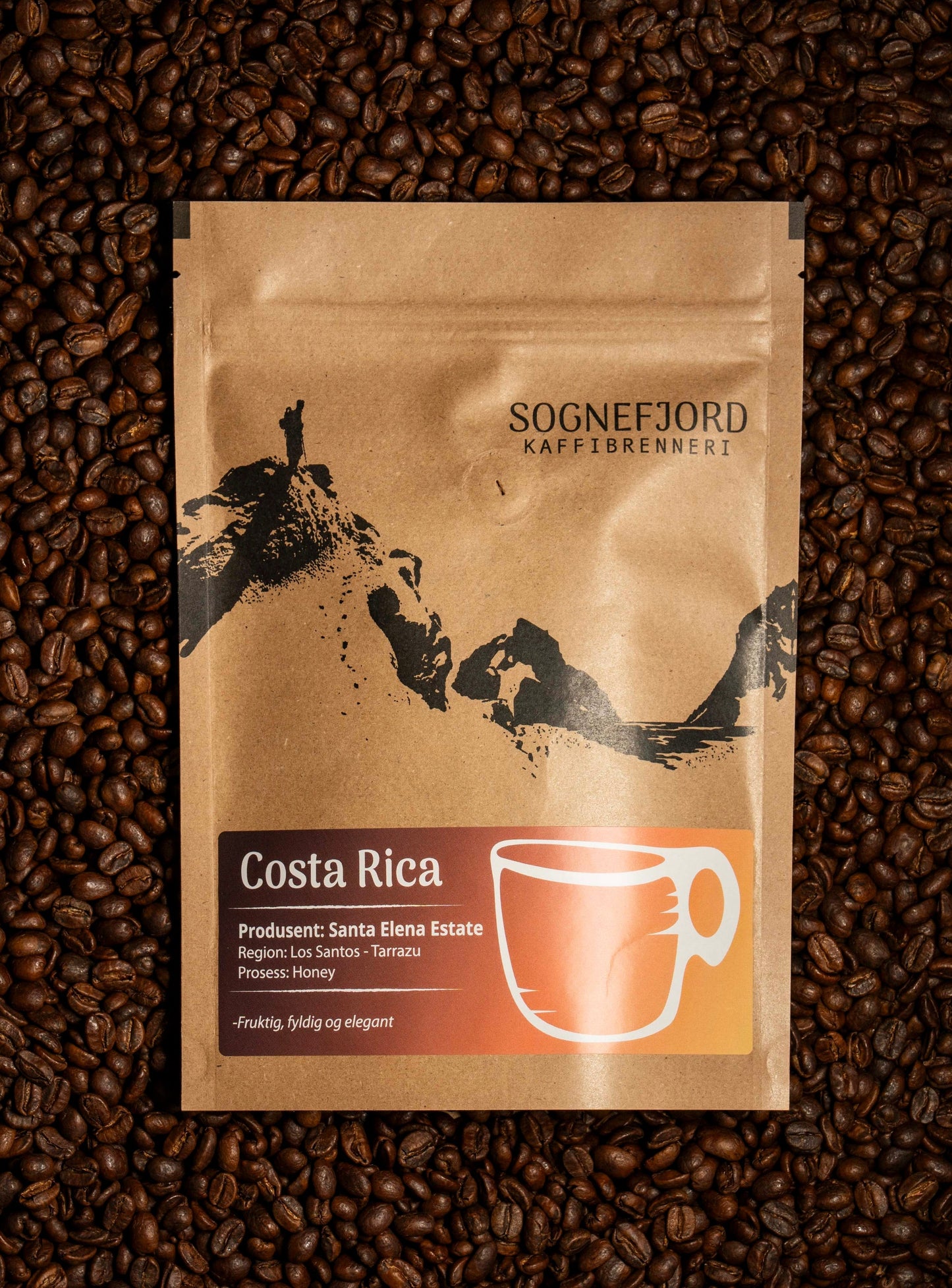 Costa Rica - Honey (Månadens Kaffi!) (Kopi) Sognefjord Kaffibrenneri