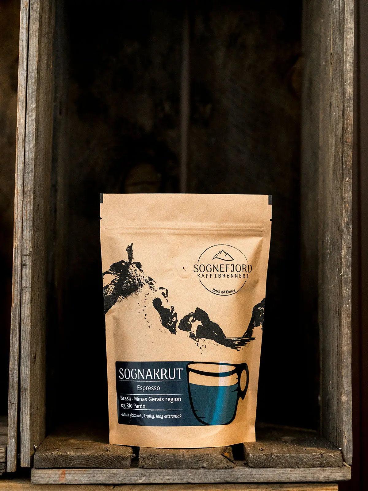 Sognakrut Espresso 250g Sognefjord Kaffibrenneri