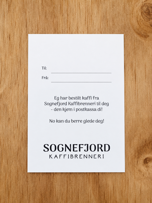 Kaffihilsen Sognefjord Kaffibrenneri